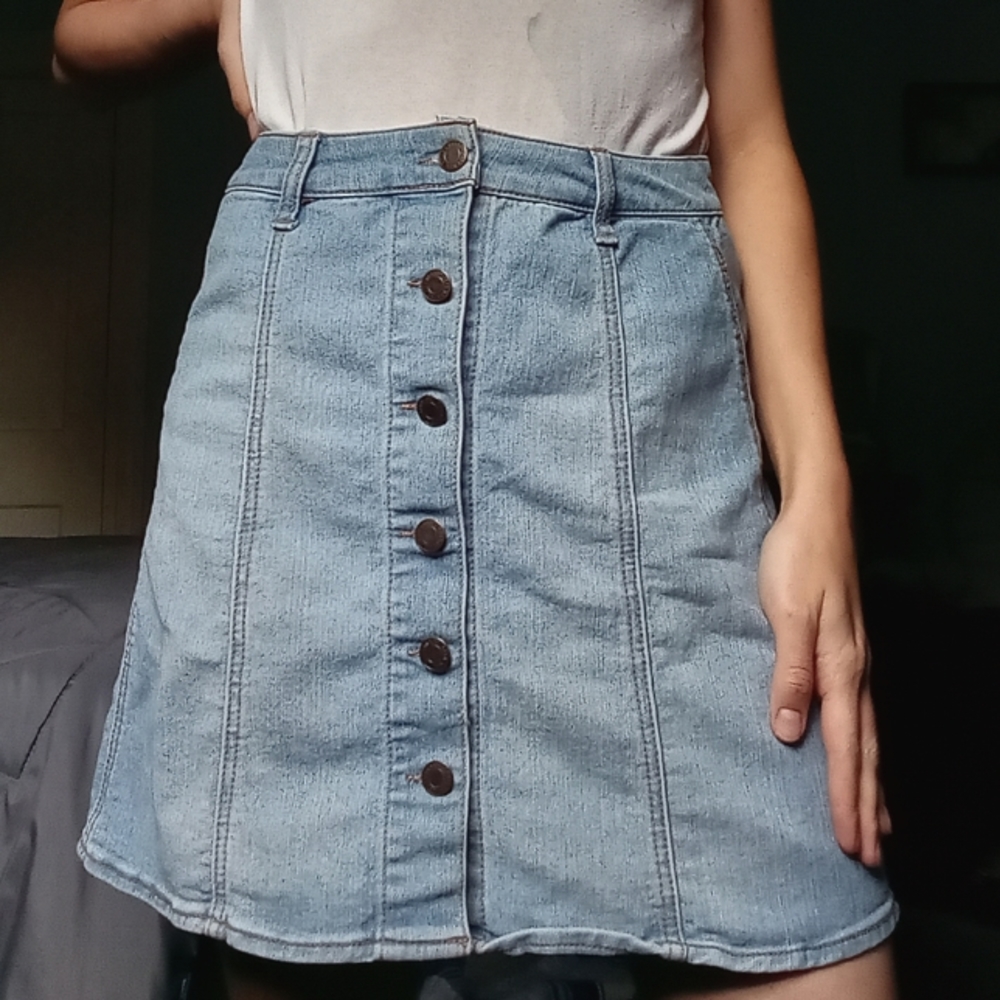 Denim Skirt